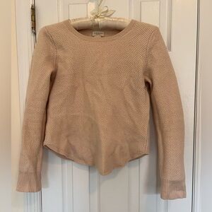 Club Monaco honeycomb cashmere sweater